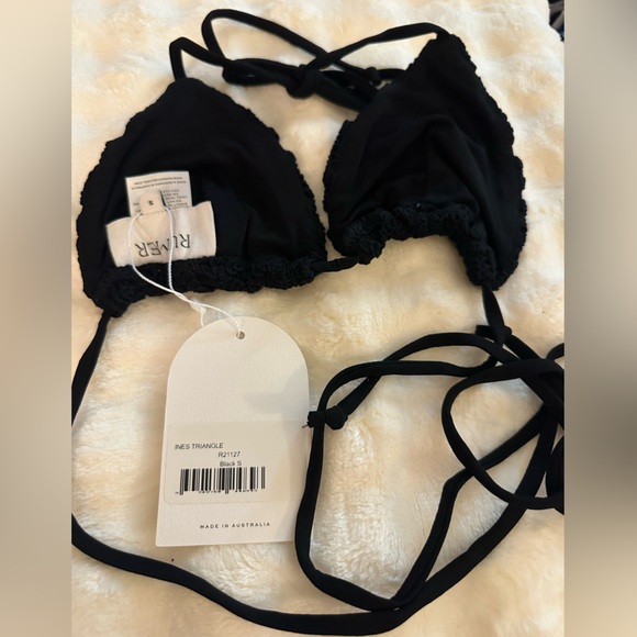 Rumer‎ Black Triangle Bikini Top - Picture 8 of 16
